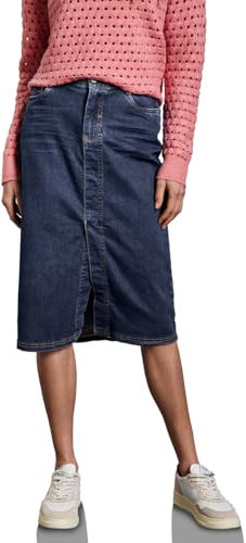 Street One Damen Midi Jeansrock