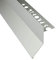 Alu L-Profil Balkon Terrasse abtropf Fliesenschiene Profil Schiene silber L300cm 10mm