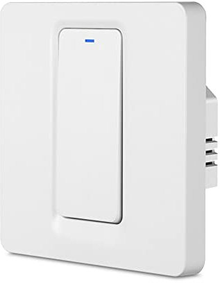 Intelligent Warmwasserbereiter Zeitschaltuhr, WLAN Unterputz Zeitschaltuhr Schalter, Smart Home Lichtschalter, Sprachsteuerung kompatibel mit Alexa und Google Assistant (40A)