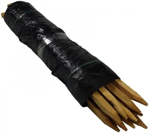 Farm Plastic Supply - Black Plastic Silt Fence Fabric Rolls, 3' x 100' with Stakes Included