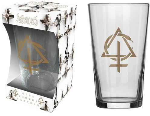 Behemoth Opus Contra Natvram Pint Glass One Size
