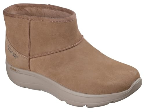 Skechers Mujer On-The-Go Encore Blair Slip-In ENTRENADOR, Chestnut Suede, 38 EU