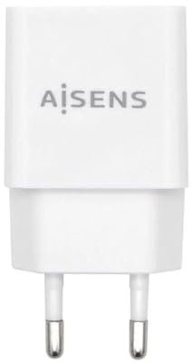 Cargador USB 10W Alta Eficiencia 5V 2A Blanco - Ideal para Cargar Dispositivos móviles y Accesorios electrónicos.