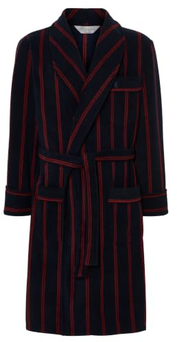 El Búho Nocturno Peignoir Homme Polaire Hiver Chaud Robe Chambre Flanelle
