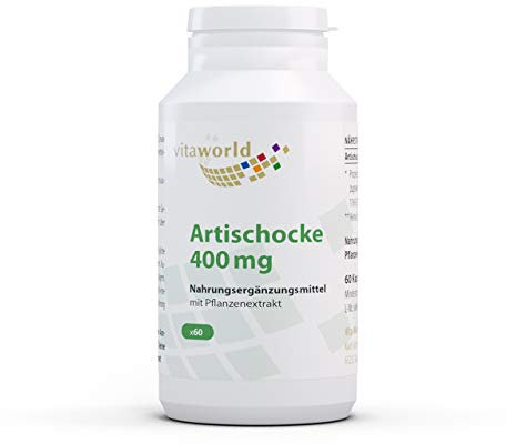 3er Pack Vita World Artischocke Extrakt 4800mg 180 Kapseln Apotheker-Herstellung