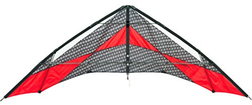 HQ 11748417 - Arrow, Zweileiner Lenkdrachen Speed&Power, ab 16 Jahren, 84x220cm, Dyneemaschnüre 100kp empf. (nicht inkl.), 2-7 Beaufort