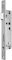 RR-Einsteckschl.B 1314 PZ 24/25/92/8mm DIN L/R VA 270mm BKS