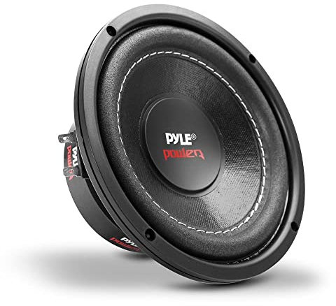 1 PLPW6D subwoofer 16,5 cm 6,5 da 300 watt rms 600 watt max doppia bobina da 4+4 ohm dvc dual voice coil per cofano bagagliaio auto, 1 pezzo