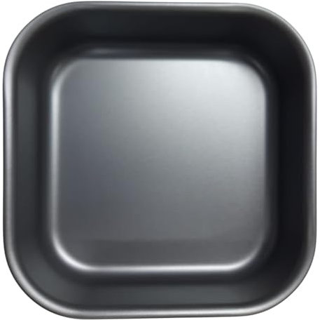 Teglia Mini Teglie per friggitrice ad aria, airfryer, Alluminio antiaderente Riutilizzabili, antiaderenti belle comode capienti anche per piccole porzioni(Azzurra, Quadrata 20x20 cm)