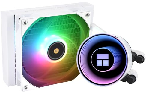 Thermalright Frozen Notte 120 ARGB White CPU Liquid Cooler, 360mm Aio
