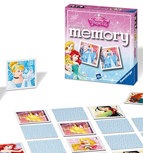Ravensburger Disney Princess Mini-Memory-Spiel für Kinder ab 3 Jahren