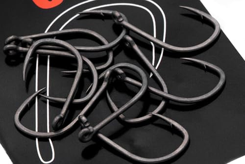 Korda Hybrid Angelhaken, breit, ohne Widerhaken, Größe 2