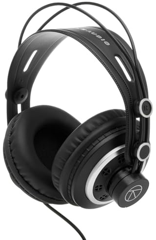 Turnstile Audio Passenger Series TAPH300 Professional Semi-Open Back Studio Monitoring Headphones, 50mm Driver, Over-Ear, DJ, Music, Mixing