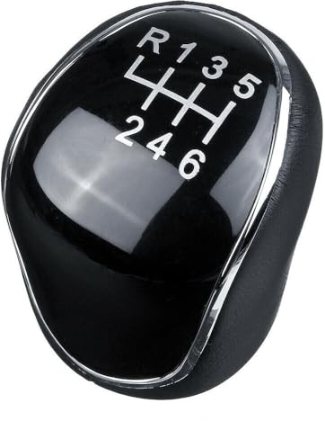 TEAMWILL 6 Speed Manual Gear Shift Knob Shifter Handball Fit for Ford Fiesta Focus Fusion
