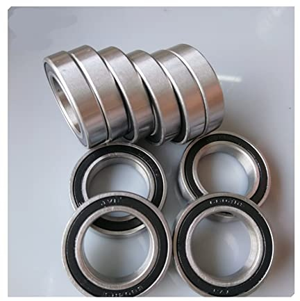 Genérico 10pcs 6804 RS Rodamientos de Bolas de Ranura Profunda ABEC-7 2 0x32x7mm Rodamiento de Bolas de la sección Delgada 6804-2RS Reemplazo