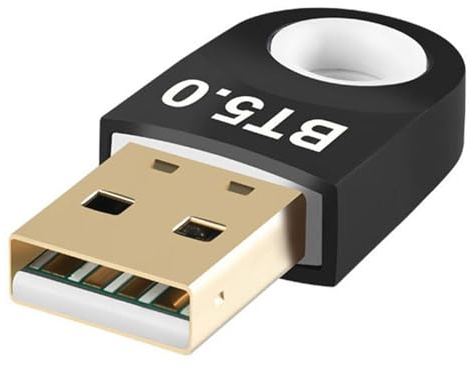 USB-mottagare Adapter | Blue Tooth Adapter för PC 5.0 | Blue Tooth Dongle Adapter Drivrutinsfri, USB Blue Tooth Adapter Plug&Play för stationär dator, bärbar dator, tangentbord, mus Qarido