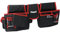 Draper Redline 67832 Double Tool Pouch , Black