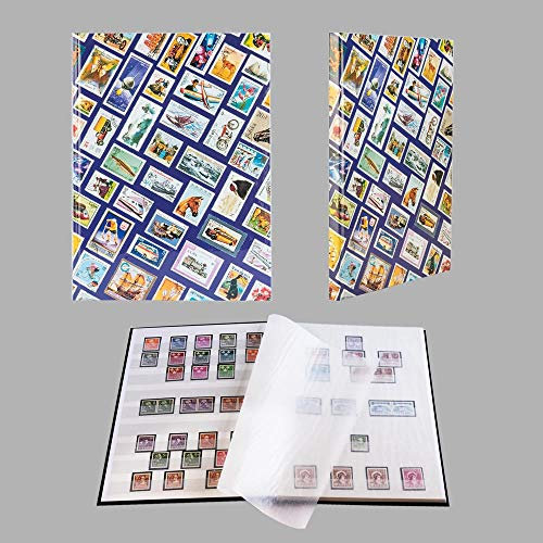 Prophila A4 teenager's stockbook 16 white pages