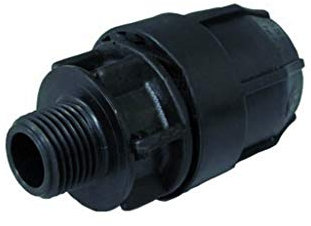 Raccordo Filettato Maschio 25 X 3/4 Pn20 Polipropilene Nupi