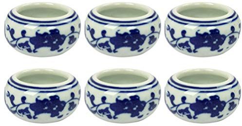 Toddmomy Ceramic Ink Pot 4.3X4.3X0.9 Inch Porcelain Ink Dish for Calligraphy Painting Accessories Student Pen Washing Study Tool