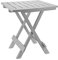 Klapptisch Gartentisch Klappbar Terrassen Campingtisch Beistelltisch 50x45x43cm Grau (Grau)