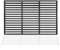 SUBTLETY 60x40cm Universal Grillroste Set Emailliert Ofenrost Gusseisen Ascherost mit Grillgitter Design Rechteck BBQ Feuerrost 10mm Dick Gussrost für Gasgrill Holzhlhlegrill Kaminofen Feuerkörb