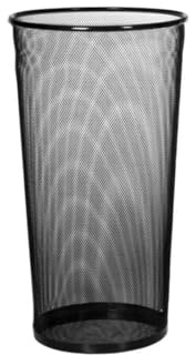 Porte-Parapluie Rond Noir Grille métallique bismark 324520