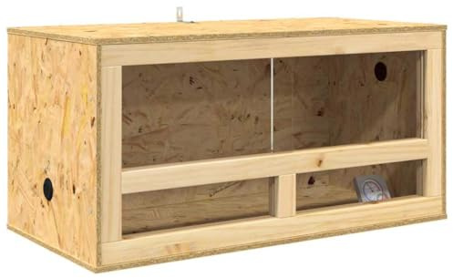 Solivagant Terrario Marrone 80 x 40 x 40 cm OSB,Marrone,14.7kg