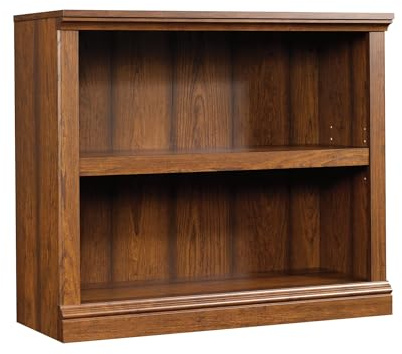 Sauder Miscellaneous Storage 2-Shelf Bookcase/ Book Shelf, Washington Cherry finish