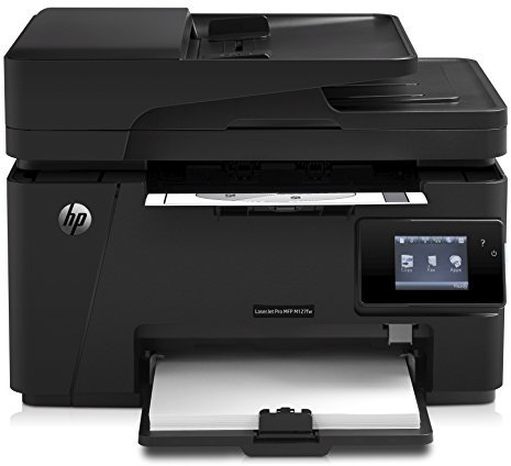 HEWLETT PACKARD M127fw LaserJet Pro Laser-Multifunktionsdrucker (Scanner, Kopier, Fax, 600 x 600 DPI, WiFi, USB 2.0) schwarz