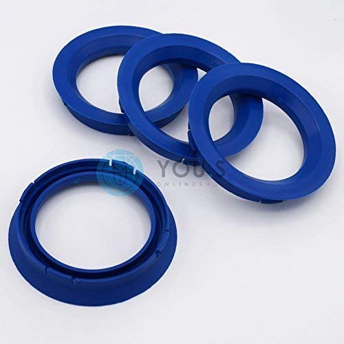 4 x ZENTRIERRINGE DISTANZRING für ALUFELGEN FZ15 74,1-57,1 mm CMS, DBV, Proline Wheels, Schmidt Revolution