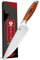WILDMOK Cuchillo de Cocina Profesional Cuchillo de Chef de 20,5 cm Cuchillo Multiusos de Acero Alemán con Hoja Extra Afilada y Mango Ergonómico