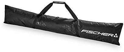 Fischer Skicase Eco Alpine 1 paio, nero/bianco, 175 cm