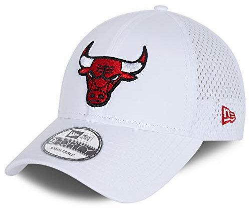 New Era 9Forty Adjustable Cap - Team Arch Chicago Bulls weiß