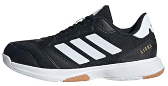 adidas Men's Ligra 8 Mens Indoor Shoes, Core Black/Cloud White/Cloud White, 8 UK