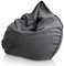Aiire Relaxo XXL Sitzsack Erwachsene - Luxus Bean Bag Chair mit Füllung für Jungen und Kinder - Bodenkissen Grob, Chill Sessel für Kuschelecke – Gaming Sitzsäcke aus Baumwolle Grau