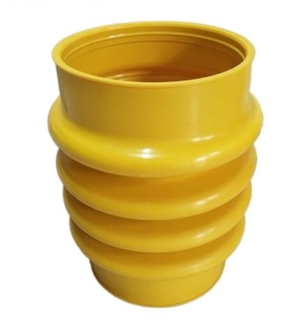 Soffietto giallo 170 mm x 260 mm compatibile con costipatori BS600 BS700 BS60-2 BS70-2 Jumping Jack Trench Sostituzione compattatore antimanomissione