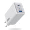 150W USB C Ladegerät, 3-Port GaN IV Tech USB C Netzteil PD+PPS 100W Schnellladegerät mit Laptop Ladegerät Mehrfach USB Charger Power Adapter für MacBook Pro/Air, iPad, iPhone 16/15 und Samsung usw