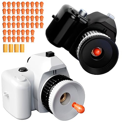 2 mini pistola giocattolo per catapulta, + 50 giocattoli morbidi e divertenti giocattoli antistress, da collezionare/regalare