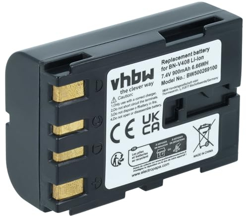 vhbw Batterie Remplacement pour JVC BN-V416