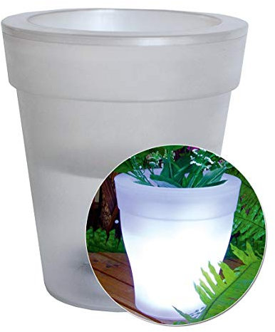 Sonnenblumen-Blumentopf Mit Solar Licht