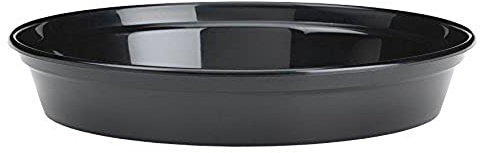 Stewart 4842005 12.7cm-15cm Flower Pot Saucer - Black (Pack of 5)