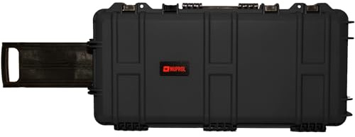 Nuprol Waterproof Hard Case - Medium (80 x 39 x 20cm) with Wave Foam (Black)