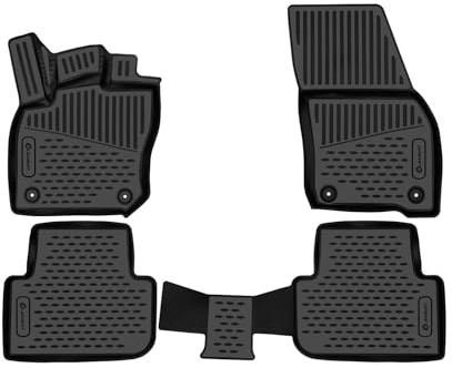 Element 3D Gummimatten Set passend für VW Passat B8 | Typ 3G | 2015-2024 | Limousine/Kombi | 100% passgenaue Auto Fußmatten, robuste Universal Fußmatte Auto, Gummimatten Auto, Auto Fussmatten Gummi