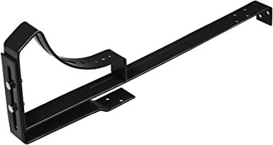Parotec, Laufsteghalter, Schwarz, Laufroststütze für Dachziegel, Beton oder Tondachziegeln, Biberschwanzziegel zum anschrauben auf der Latte, Halter, Dachtritt