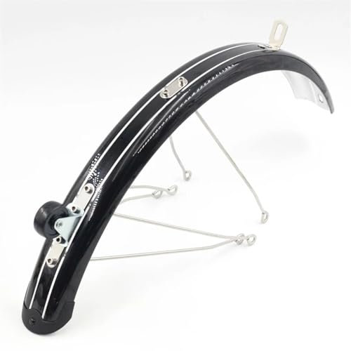 Schutzbleche Fahrradschutzblech for Brompton Schutzblech mit Schutzblechstreben for c line a line (Color : Only Rear)