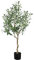 YOLEO 4FT Artificial Olive Tree Tall Faux Silk Olive Plant with Lifelike Olive Leaves Fake Olive Tree for Home Office Indoor Decor
