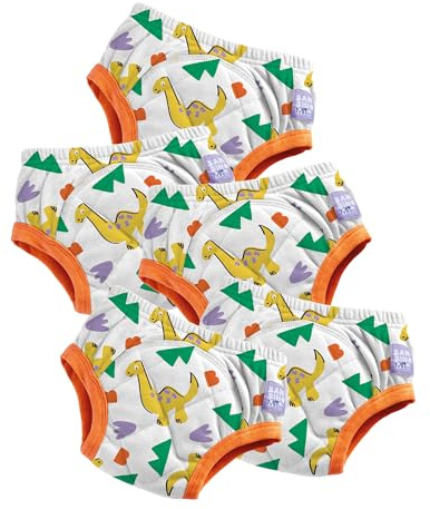 Bambino Mio Culotte d'Apprentissage Propreté Coton Lot de 5, Réutilisable