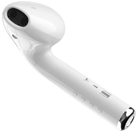 Altoparlante gigante, portatile, divertente, a forma di auricolare, altoparlanti da viaggio wireless, per cortile, garage, escursionismo, ciclismo, campeggio, spiaggia, camera da, auto, doccia
