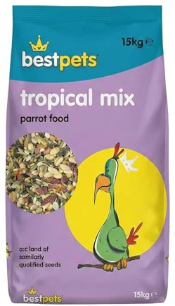 Bestpets Tropical Mix Parrot Food 15kg